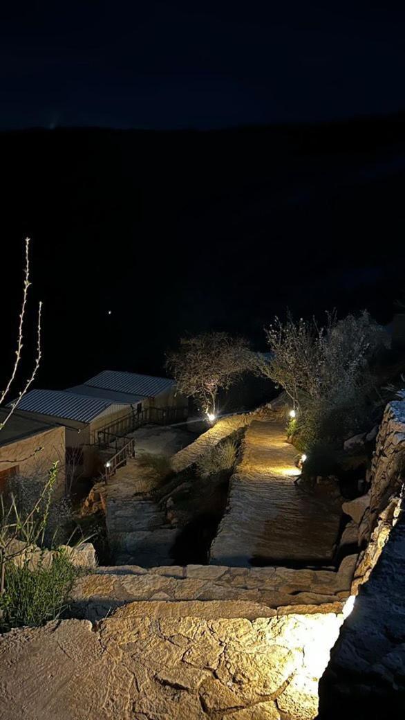 Dana Village Camp-Wadi Dana Eco Camp Eksteriør billede