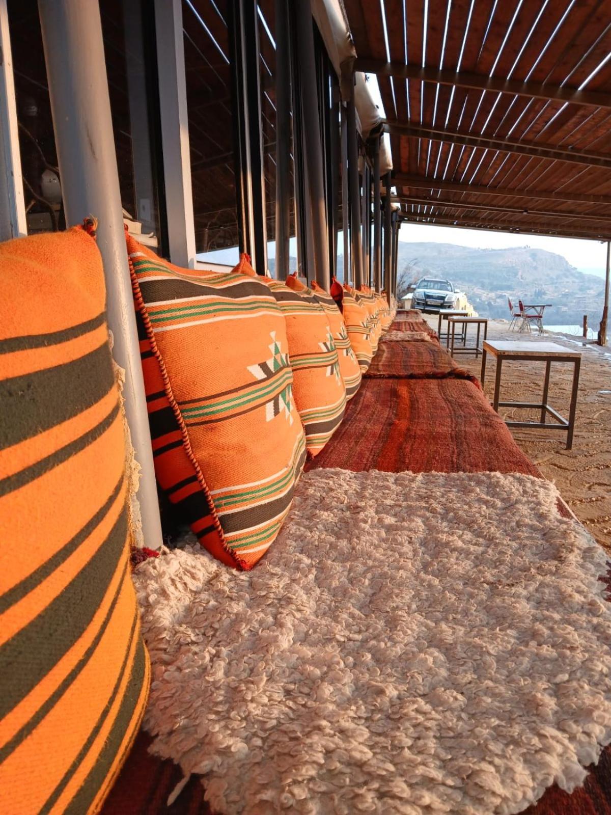Dana Village Camp-Wadi Dana Eco Camp Eksteriør billede