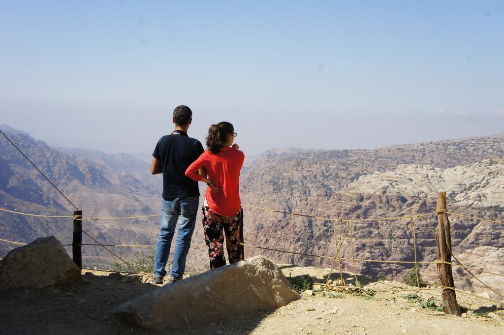 Dana Village Camp-Wadi Dana Eco Camp Eksteriør billede
